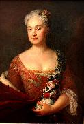 antoine pesne Friederike Markgrafin von Ansbach oil painting artist